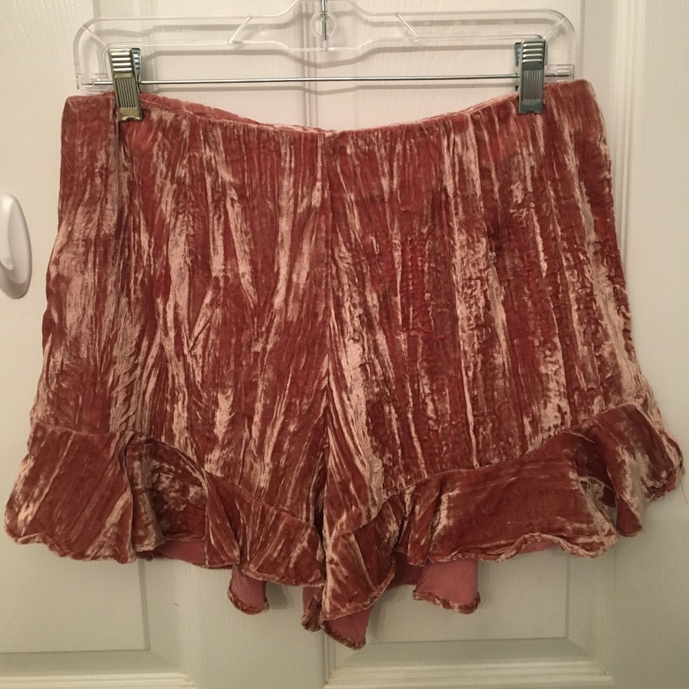 Kylie and Kendall Velvet Shorts